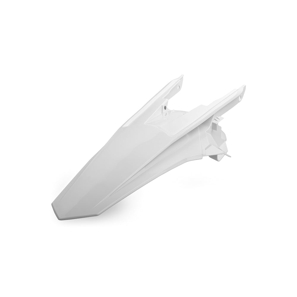 Polisport Plastic White Rear Fender For KTM EXC 125 2017-2018 Motocross Enduro
